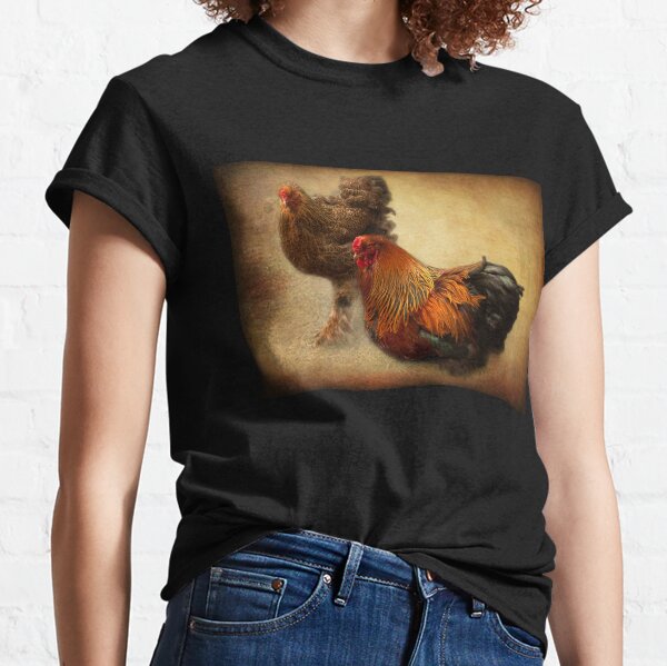 Rooster and hen Classic T-Shirt