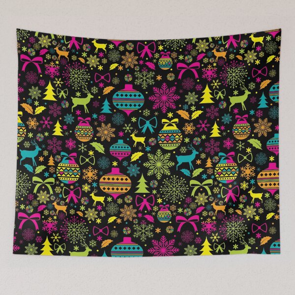Item preview, Colorful Christmas Pattern designed and sold by Topstation.