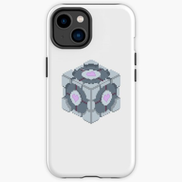 Companion Cube Portal 2 Merch iPhone Tough Case