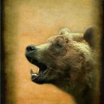 Artwork thumbnail, The Call of the Bear - iPhone Case by steppeland