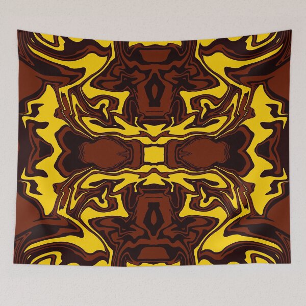 Item preview, Fluid art . Abstract liquid art with mixing colors designed and sold by moustafakhalil.