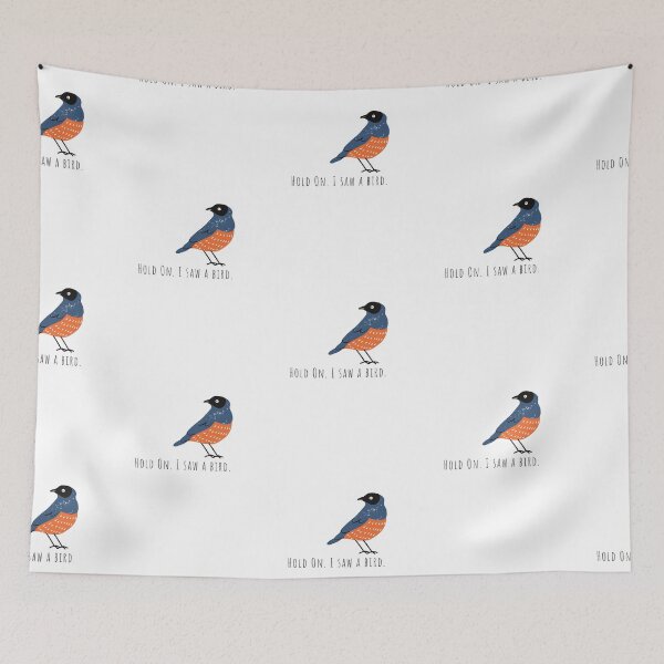 Item preview, Hold on. I saw a bird. funny distracted bird lover designed and sold by TheWaterBirds.