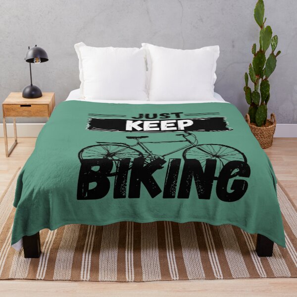 Item preview, Just Keep Biking designed and sold by MariusMunteanu.