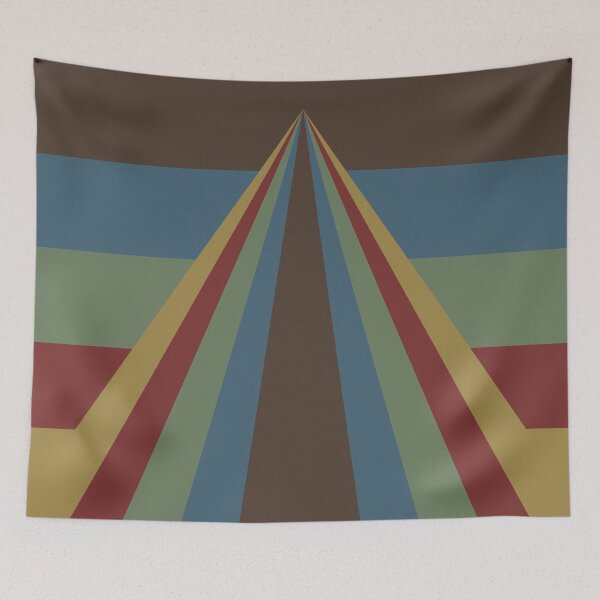 Item preview, Retro color stripes, 1900's retro colors designed and sold by Sasas Design.