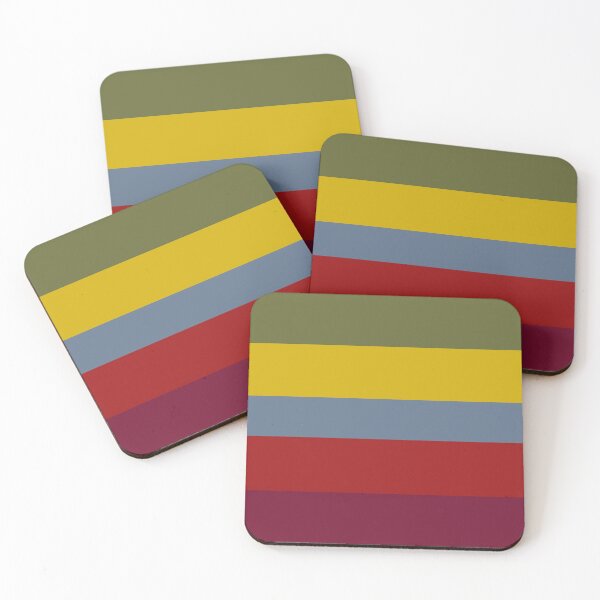 Item preview, Retro color stripes, 1900's retro colors designed and sold by Sasas Design.