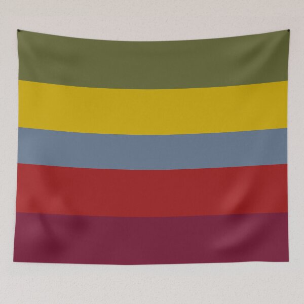 Item preview, Retro color stripes, 1900's retro colors designed and sold by Sasas Design.