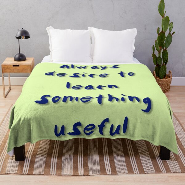 Item preview, Always desire to learn something useful , quote, designed and sold by Ani1111.