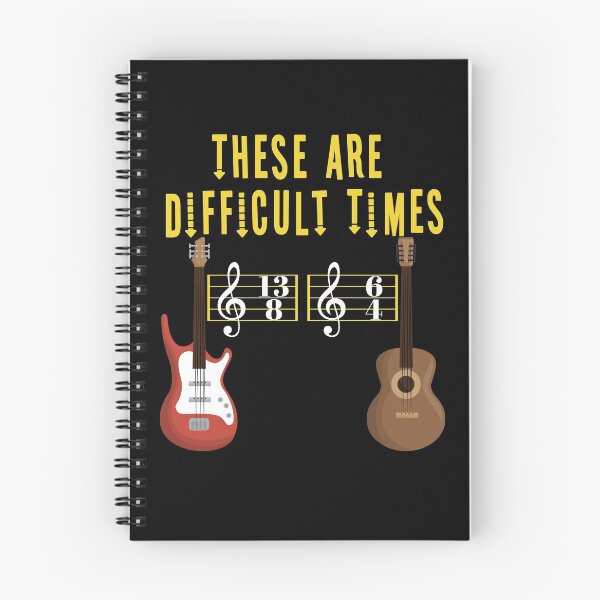 Item preview, These Are Difficult Times Music Lover funny musician Gift designed and sold by HeroTee.
