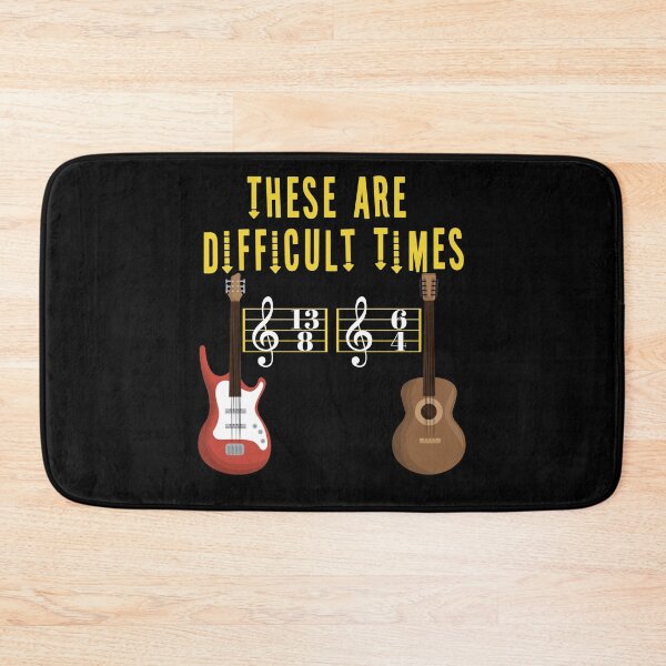 Item preview, These Are Difficult Times Music Lover funny musician Gift designed and sold by HeroTee.