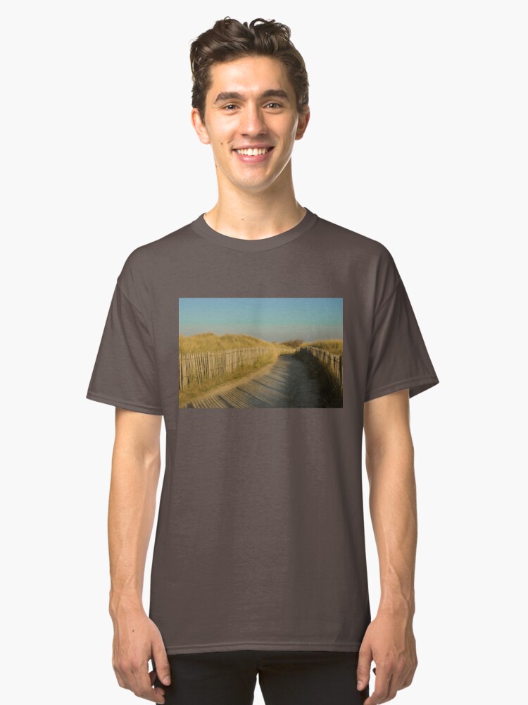Alternate view of Path through the dunes Classic T-Shirt