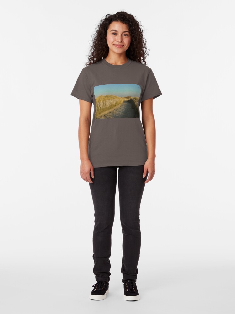 Alternate view of Path through the dunes Classic T-Shirt