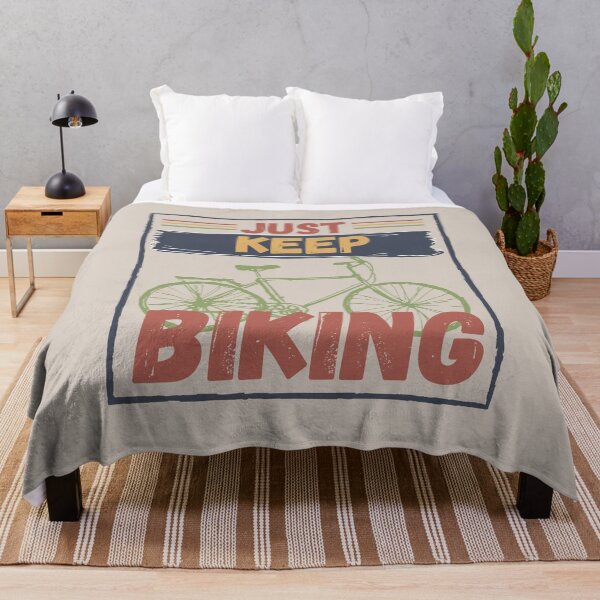 Item preview, Just Keep Biking designed and sold by MariusMunteanu.