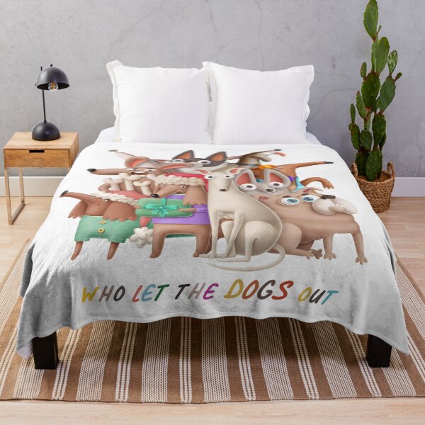 Artikelvorschau, "Wer hat die Hunde rausgelassen" Cartoon Hundedesign für Hundeliebhaber entworfen und verkauft von scribblelife.