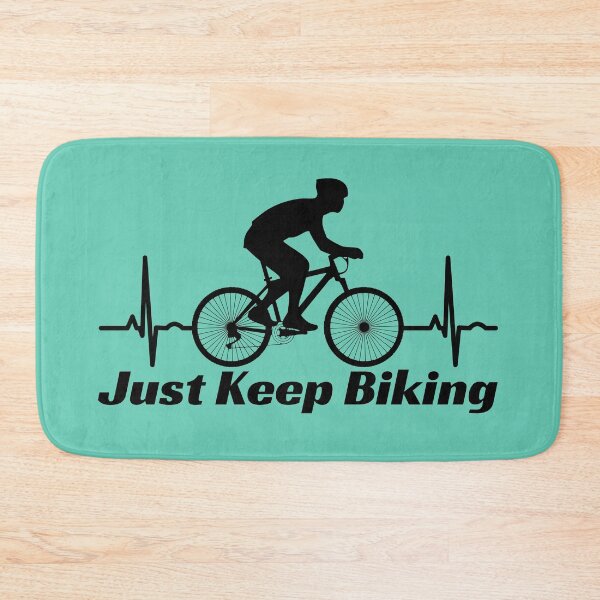 Item preview, Just Keep Biking designed and sold by BahiaStyle.