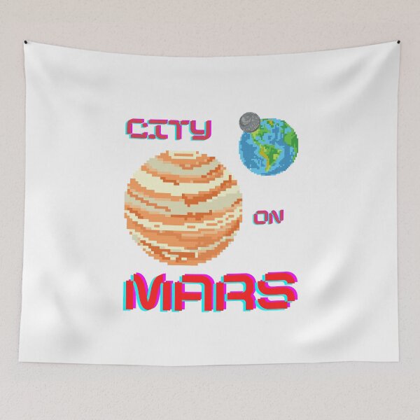 Item preview, City on Mars designed and sold by FedoraDesign.