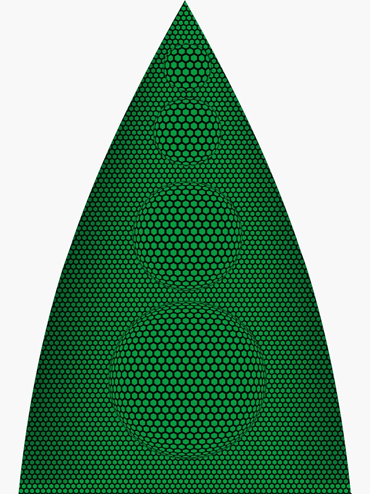Thumbnail 3 of 3, Sticker, Spruce (Abstract) designed and sold by Vk91.