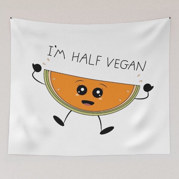 Artikelvorschau, Ich bin eine halb vegane Melone entworfen und verkauft von Coowo22.
