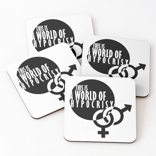 Item preview, This is a World of Hypocrisy designed and sold by poeticdustbin.