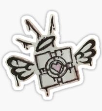 Companion Cube Sticker