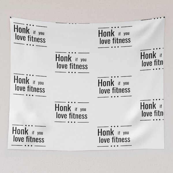 Item preview, honk if you like fitness designed and sold by JaMatt1983.