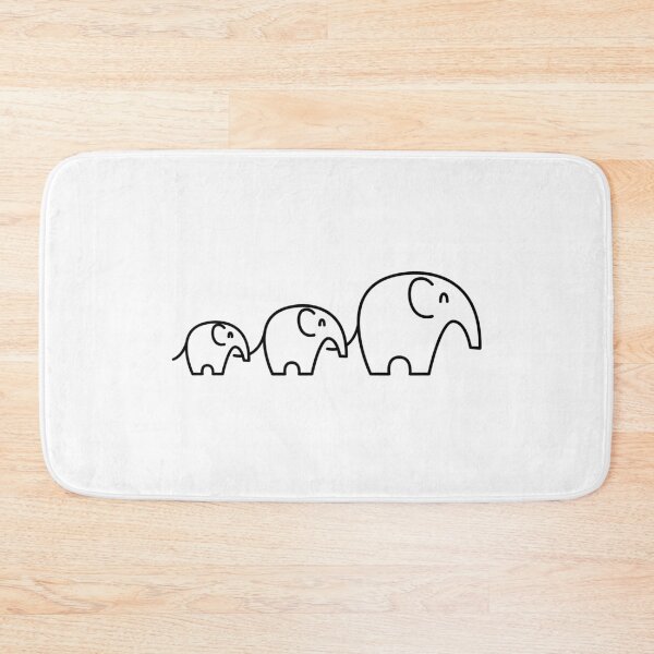 Item preview, Stylish three elephants designed and sold by CrazyHowCool.