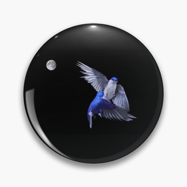 Item preview, Tree Swallows ~ Aerial Fight  designed and sold by cherylorraine.