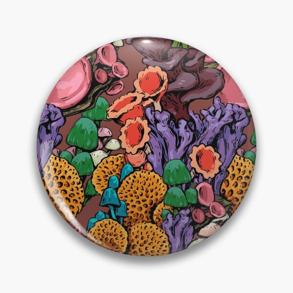 Item preview, Mushroom Fantasy: Forest Brights designed and sold by Marianne Martin.