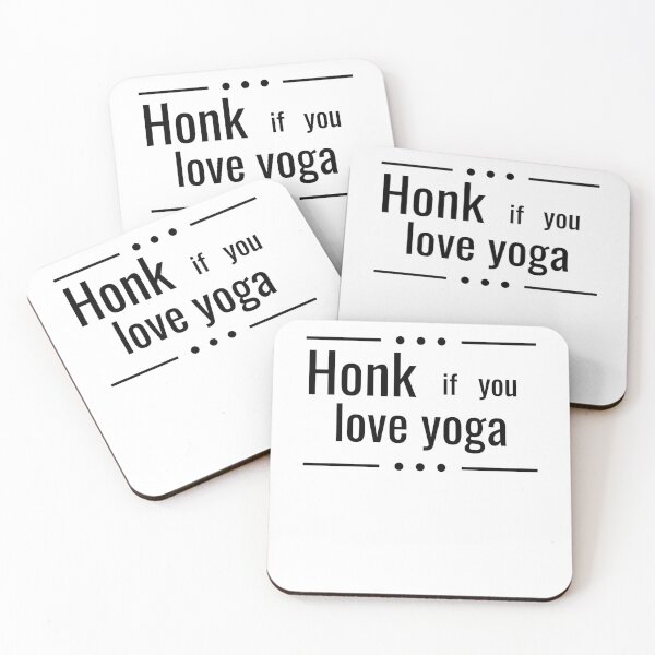Item preview, honk if you like yoga designed and sold by JaMatt1983.