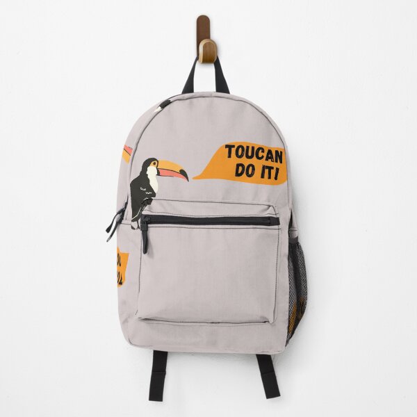 Item preview, Toucan do it! Motivational bird. Funny sticker. designed and sold by TheWaterBirds.