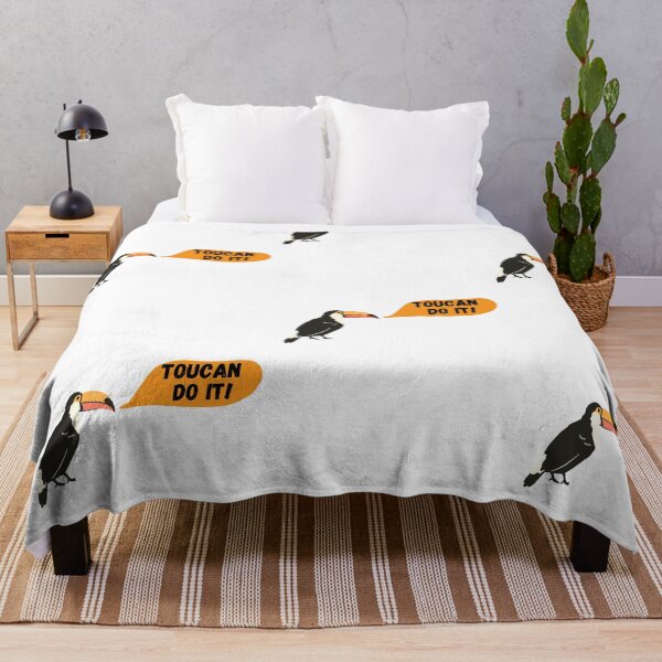 Item preview, Toucan do it! Motivational bird. Funny sticker.  designed and sold by TheWaterBirds.