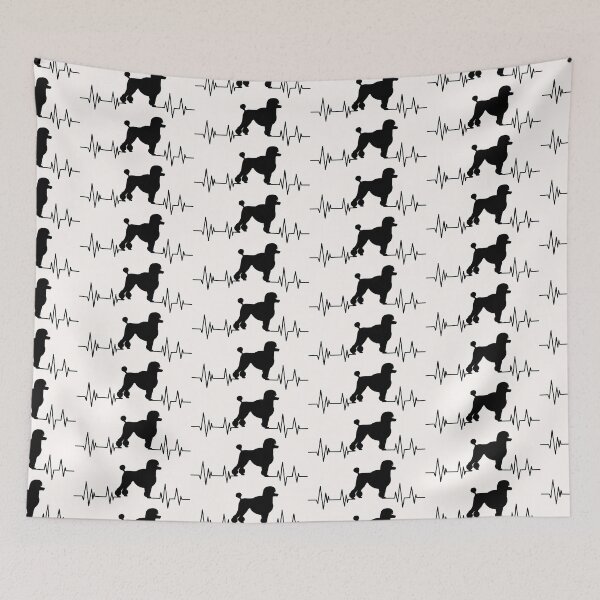 Item preview, Poodle Heartbeat dog Heartbeat Poodle Silhouette designed and sold by ELmezz.