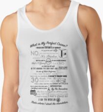 The Office: Dwight's Perfect Crime Men's Tank Top