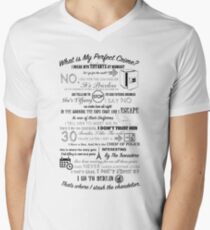 The Office: Dwight's Perfect Crime V-Neck T-Shirt