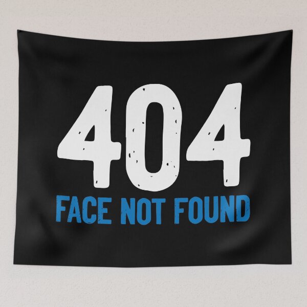 Item preview, 404 Face Not Found Error designed and sold by Sour Soul.