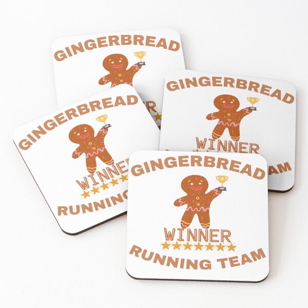 Item preview, Gingerbread Running Team designed and sold by Vibing-Right.