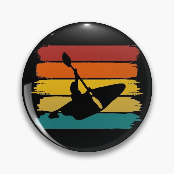 Item preview, Kayaking - Retro Brush Stripes  designed and sold by HeatherPore.