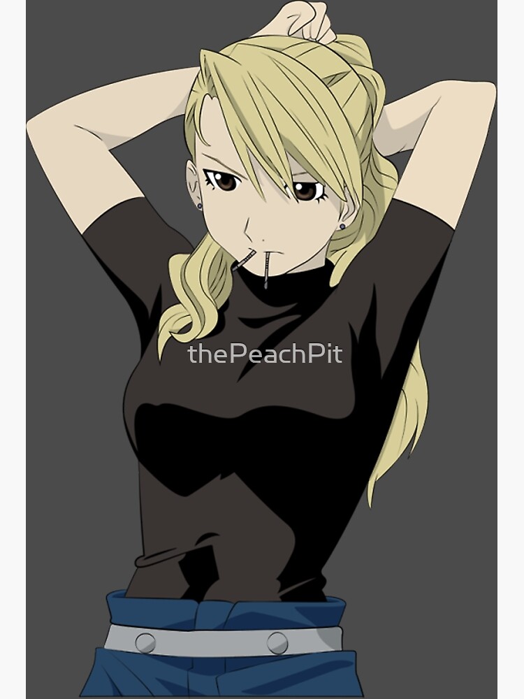 Fullmetal Alchemist Riza Hawkeye Half Body | Photographic Print