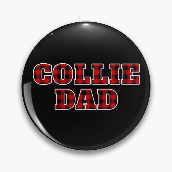Artikelvorschau, Collie Dad Buffalo Kariertes Holzfäller-Plaid - Border Collie Rough Collie entworfen und verkauft von Guarddogdrive.
