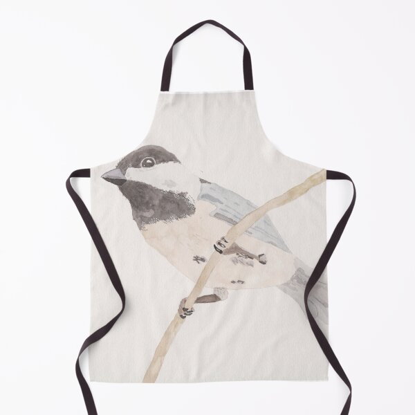 Item preview, Chickadee watercolor painted bird designed and sold by TheWaterBirds.