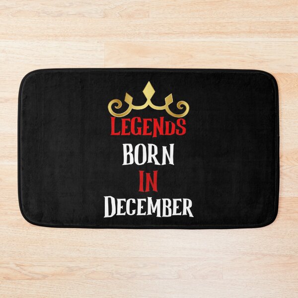 Item preview, Legends Are Born In December | December Birthday Quotes designed and sold by The Full Cart.