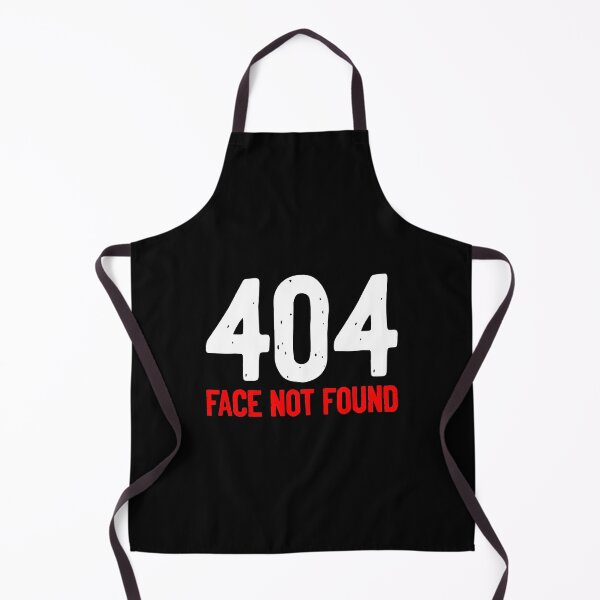 Item preview, 404 Face Not Found Error Message designed and sold by Sour Soul.