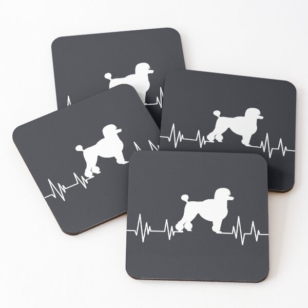 Item preview, Poodle Heartbeat dog Heartbeat Poodle Silhouette designed and sold by ELmezz.