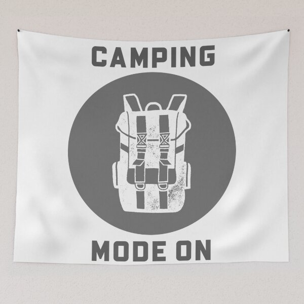 Item preview, Camping Mode On designed and sold by BlueCloverTrend.
