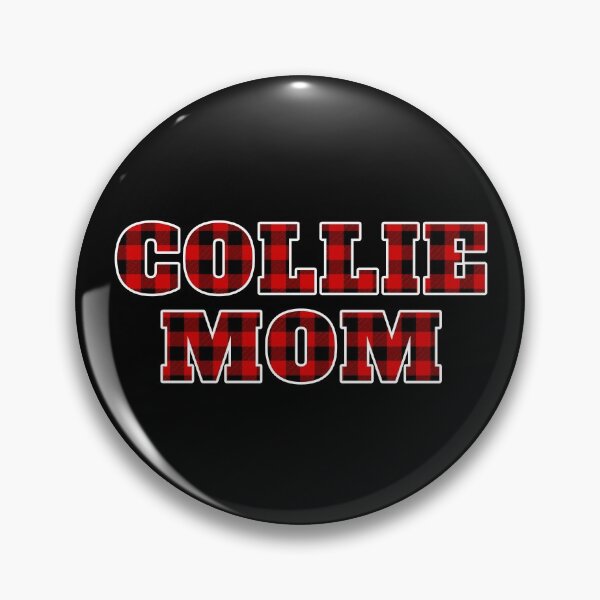 Artikelvorschau, Collie Mom Buffalo Kariertes Holzfäller-Plaid - Border Collie Rough Collie entworfen und verkauft von Guarddogdrive.