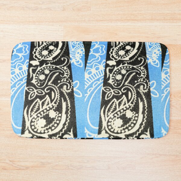Item preview, Blue and black Paisley leggings  designed and sold by Goodvibesvan.