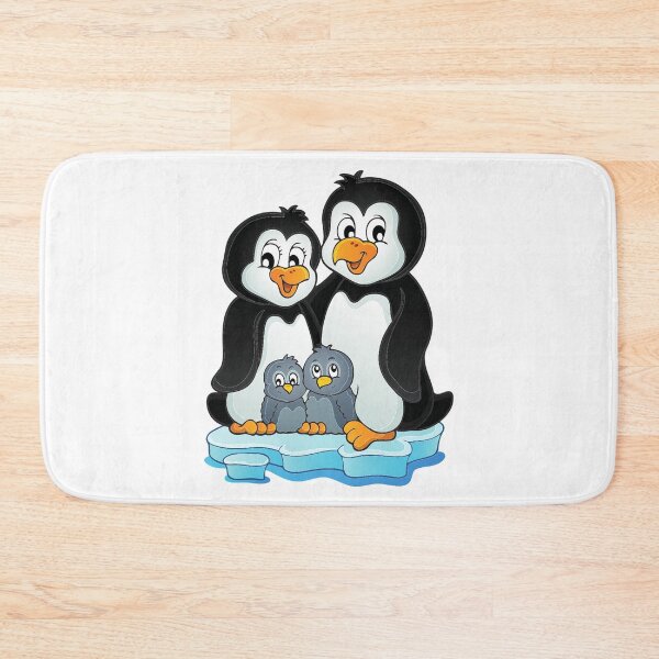 Item preview, Cute Penguins Family Arctic Snow Winter Antarctica designed and sold by treasure-crafts.