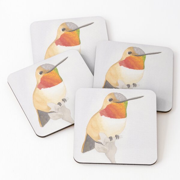 Item preview, Rufous Hummingbird designed and sold by TheWaterBirds.