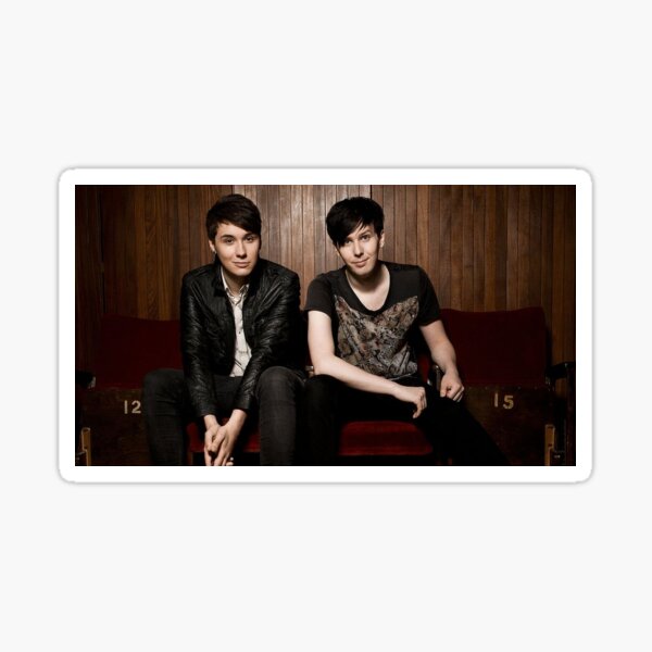 Dan And Phil  Sticker