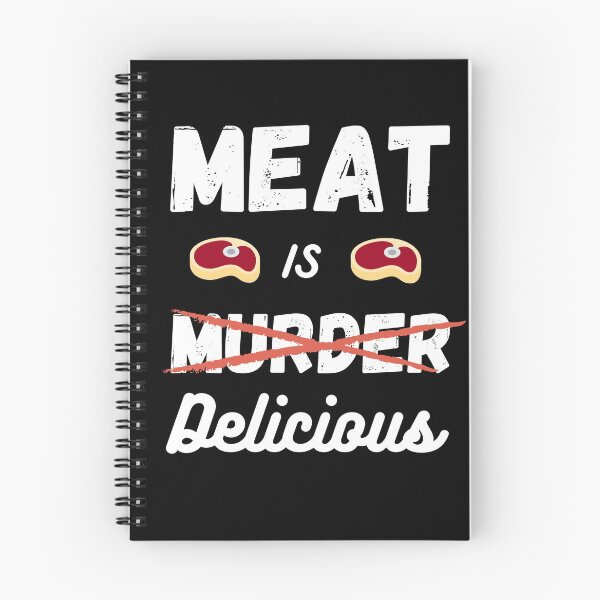 Item preview, Meat is Mur- Delicious designed and sold by AlexArtwork.