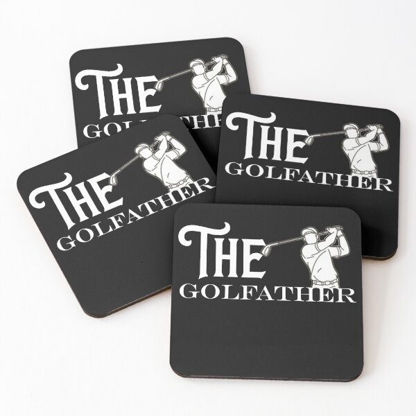 Item preview, The GOLFATHER GOLF FATHER Tshirt - Mens Black Golfing Golfer T Shirt designed and sold by sirrab.